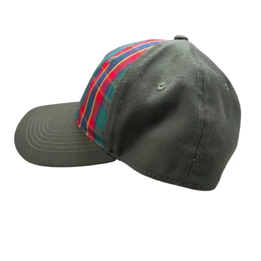 Official Cub Scout Webelos Ballcap Hat Cap Fitted 7 1/4 Sm/Med Plaid